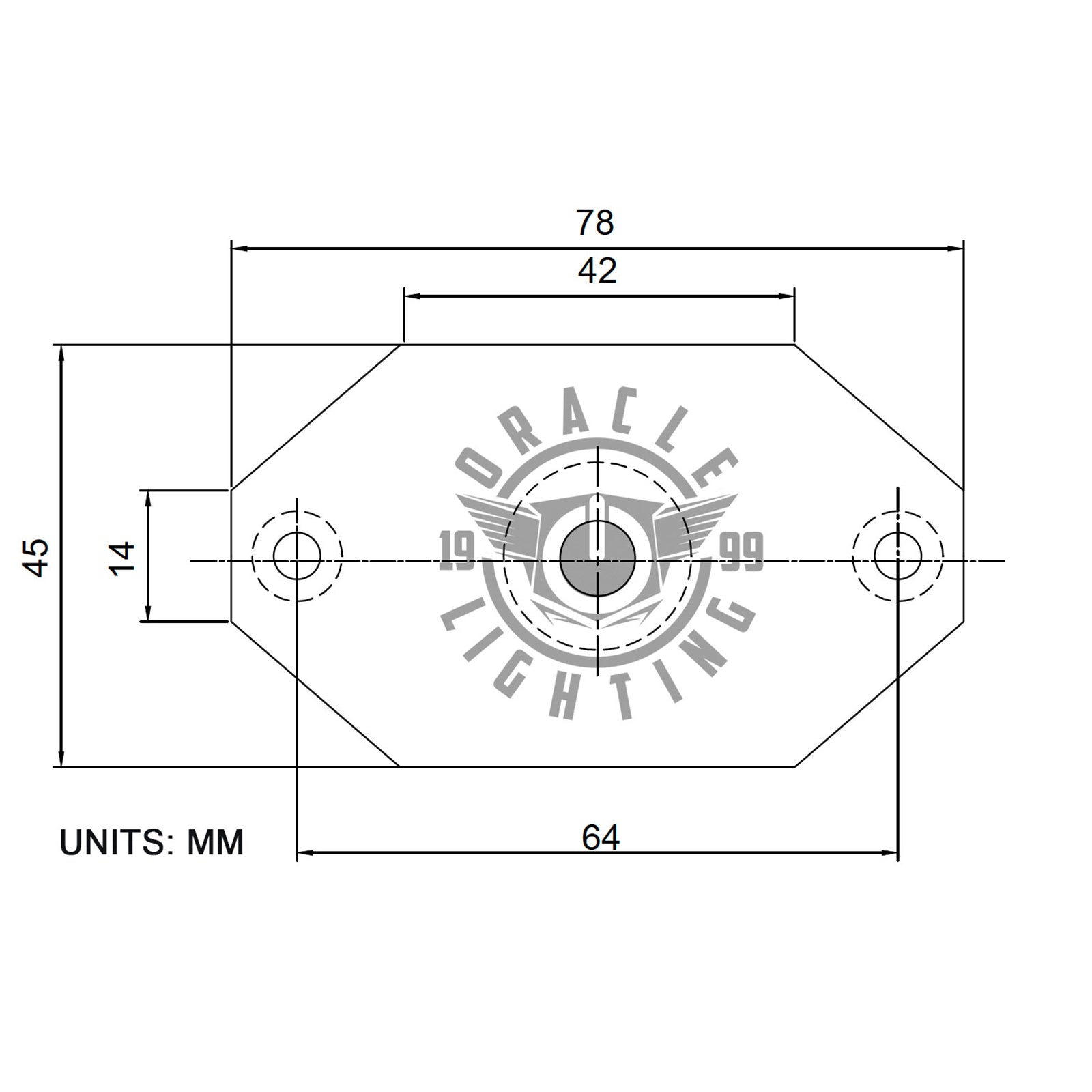 ORACLE Lighting Magnetic Rock Light Adapter - No-Drill Install (Single) by ORACLE Lighting