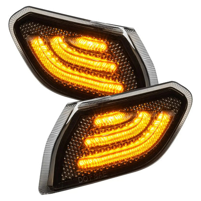 ORACLE Lighting Jeep Wrangler JL/ Gladiator JT "Smoked Lens" LED Front Sidemarkers by ORACLE Lighting