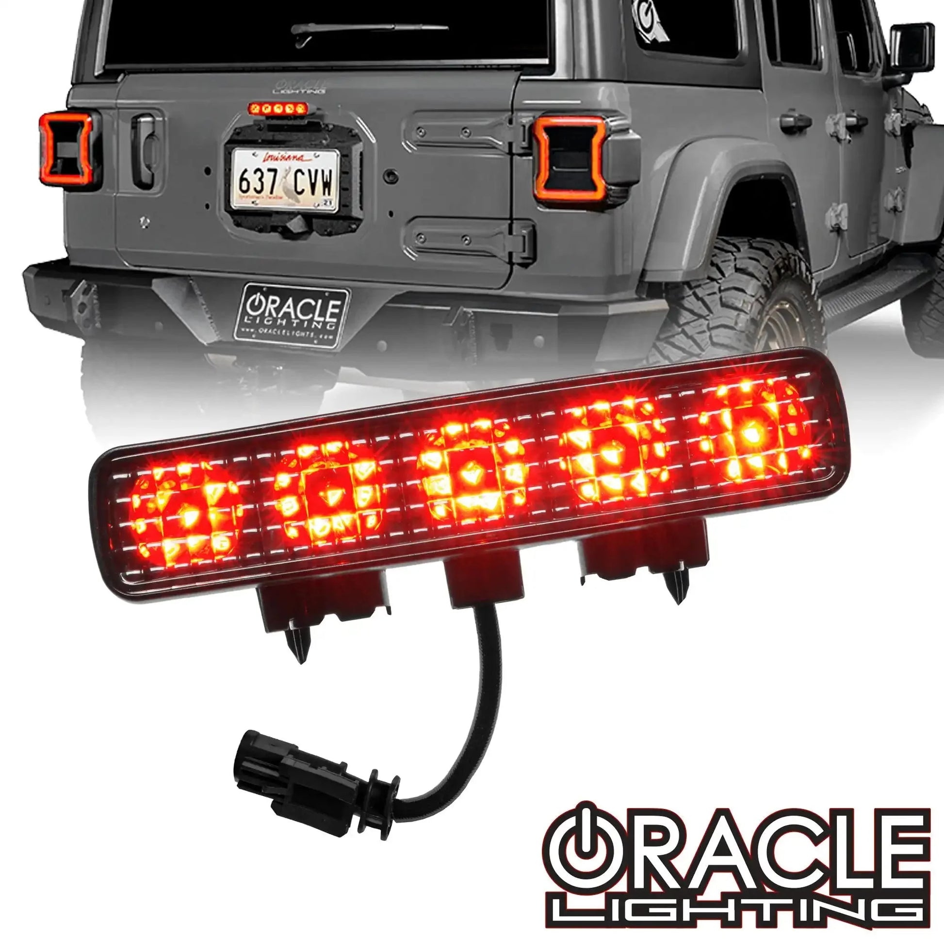 ORACLE Lighting Jeep Wrangler JL "Smoked Lens" LED Third Brake Light by ORACLE Lighting
