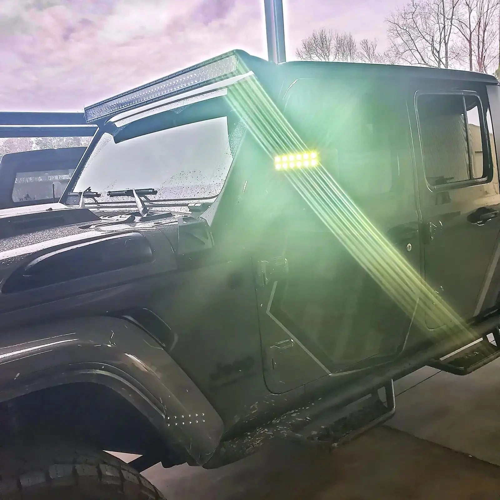 LED Off-Road Side Mirrors for Jeep Wrangler JL / Gladiator JT by ORACLE Lighting