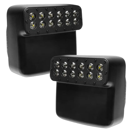 LED Off-Road Side Mirrors for Jeep Wrangler JL / Gladiator JT by ORACLE Lighting