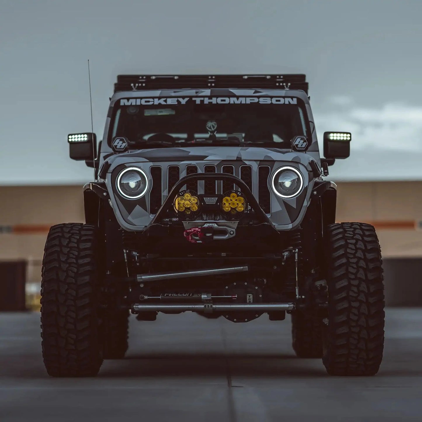 LED Off-Road Side Mirrors for Jeep Wrangler JL / Gladiator JT by ORACLE Lighting