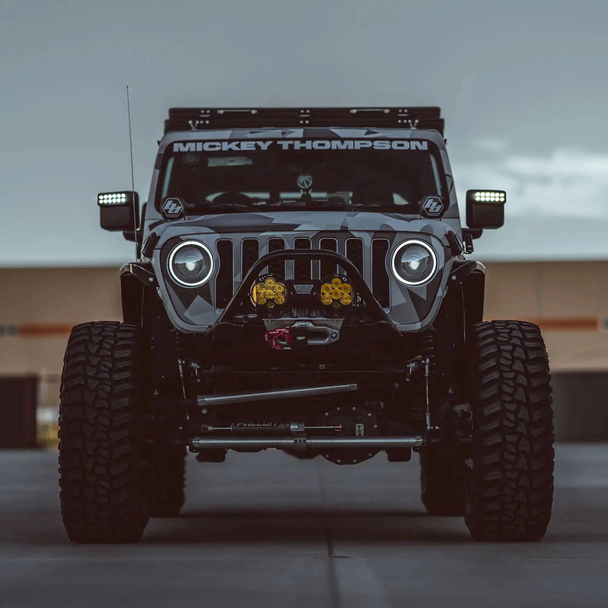 LED Off-Road Side Mirrors for Jeep Wrangler JL / Gladiator JT by ORACLE Lighting