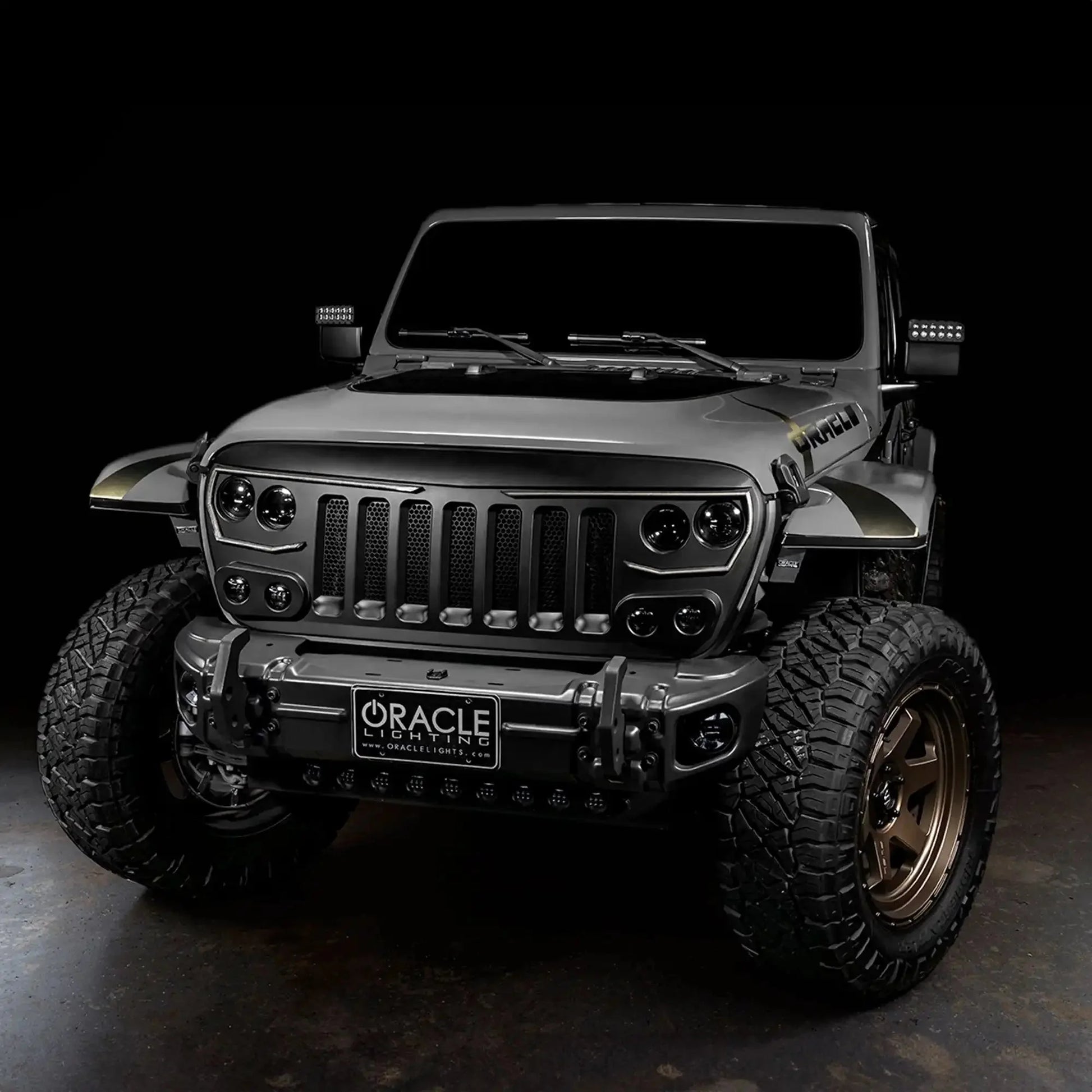 LED Off-Road Side Mirrors for Jeep Wrangler JL / Gladiator JT by ORACLE Lighting