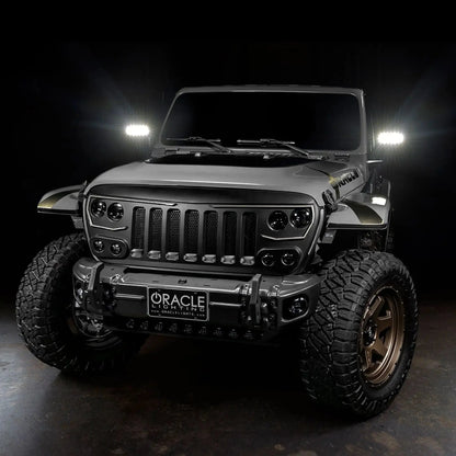 LED Off-Road Side Mirrors for Jeep Wrangler JL / Gladiator JT by ORACLE Lighting