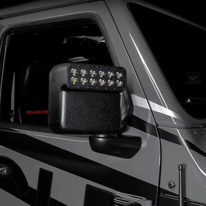 LED Off-Road Side Mirrors for Jeep Wrangler JL / Gladiator JT by ORACLE Lighting