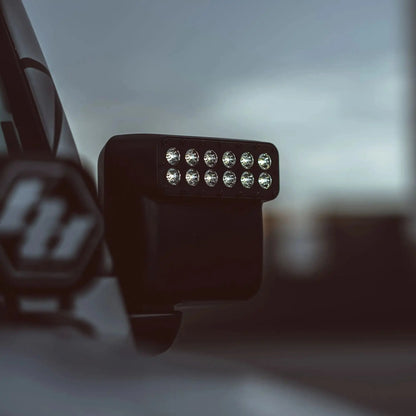 LED Off-Road Side Mirrors for Jeep Wrangler JL / Gladiator JT by ORACLE Lighting