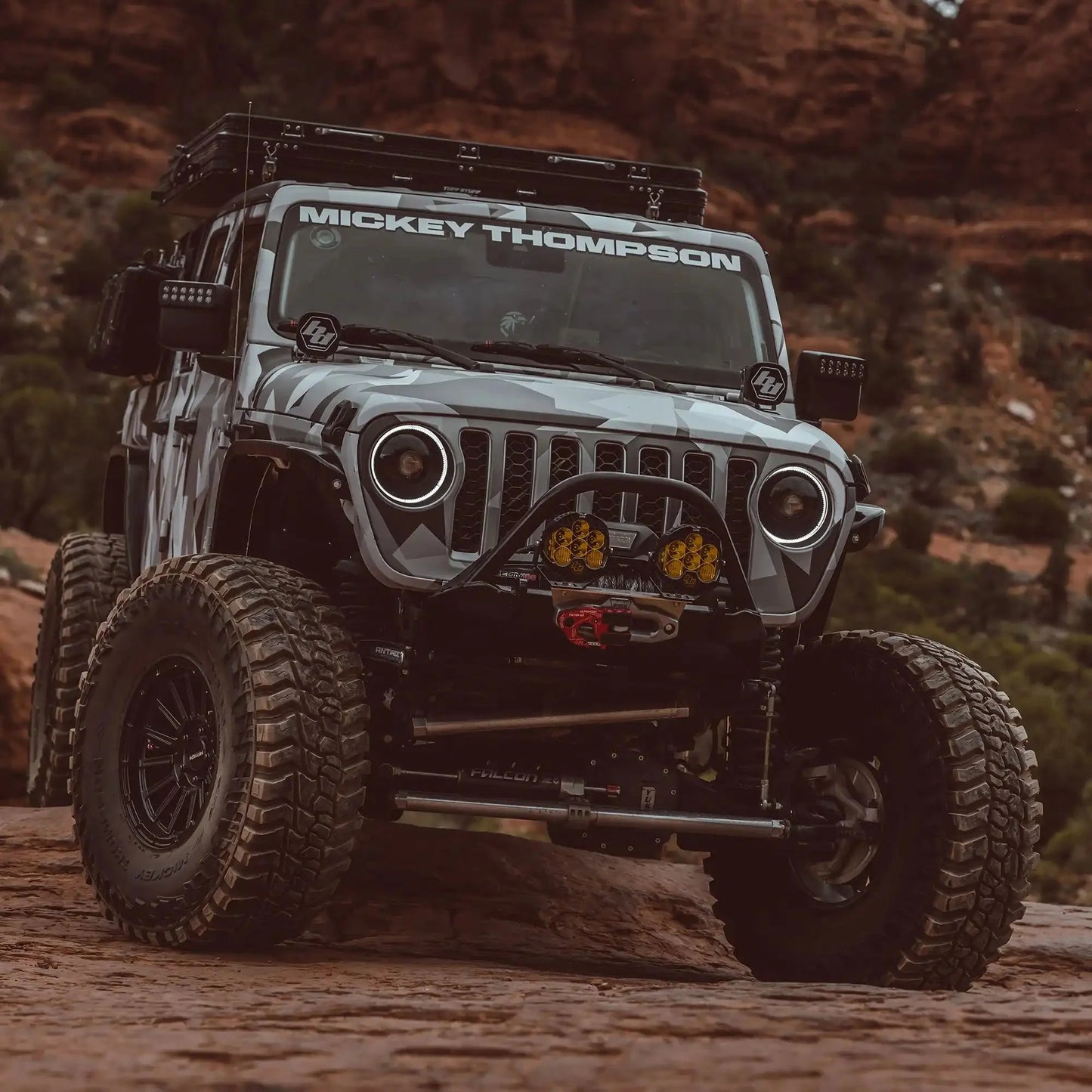 LED Off-Road Side Mirrors for Jeep Wrangler JL / Gladiator JT by ORACLE Lighting
