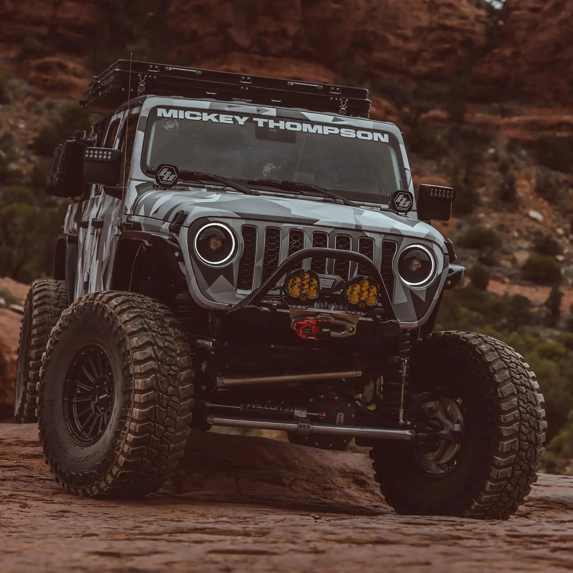 LED Off-Road Side Mirrors for Jeep Wrangler JL / Gladiator JT by ORACLE Lighting