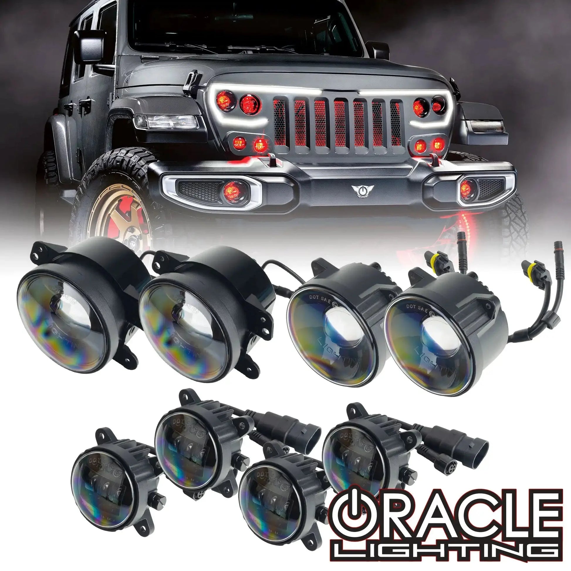 ORACLE Lighting VECTOR™ Demon Eye ColorSHIFT Projector Conversion Kit by ORACLE Lighting