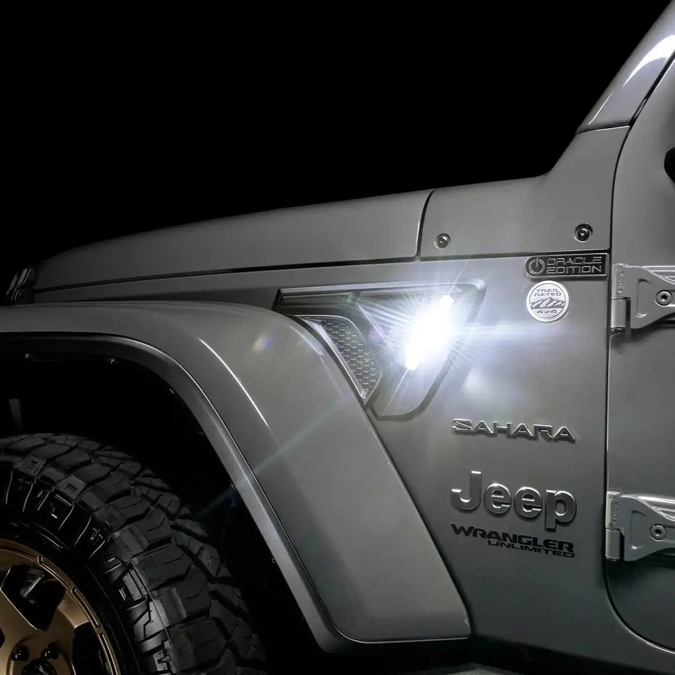 Jeep Wrangler JL & Gladiator JT Sidetrack LED Fender Lights - Entry & Turn Signal | ORACLE by ORACLE Lighting