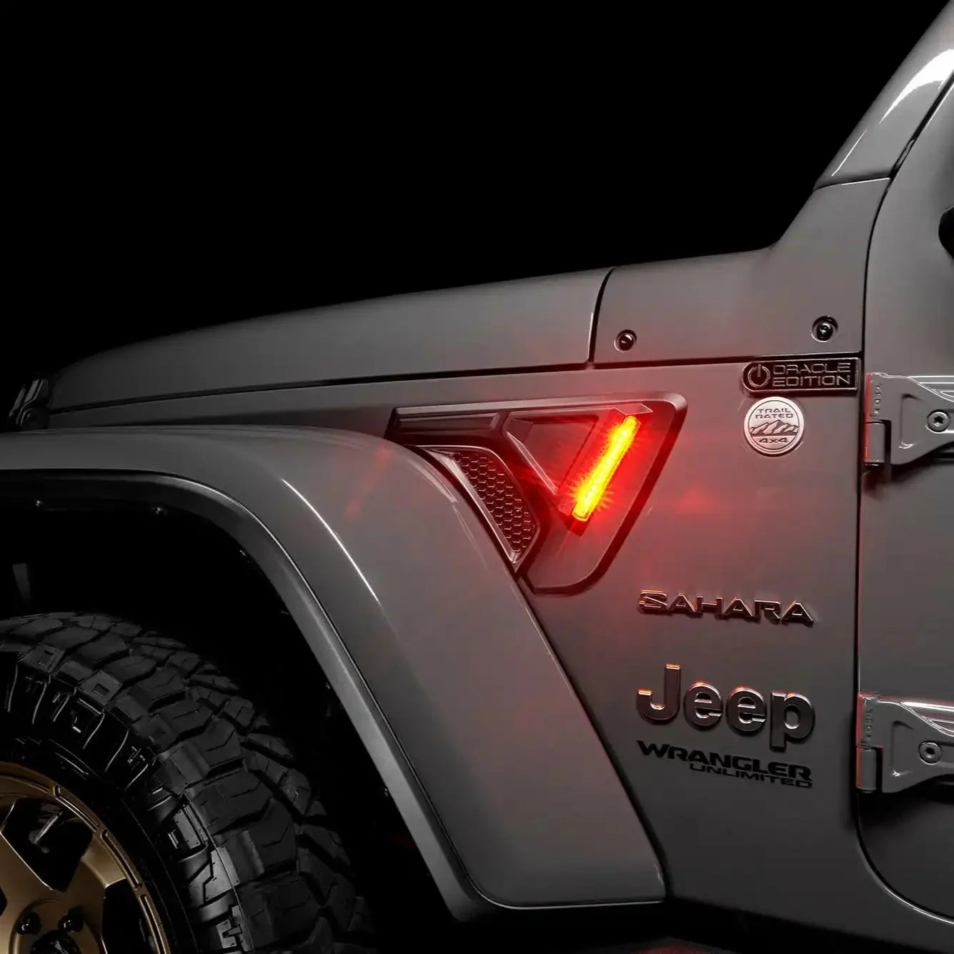 Jeep Wrangler JL & Gladiator JT Sidetrack LED Fender Lights - Entry & Turn Signal | ORACLE by ORACLE Lighting