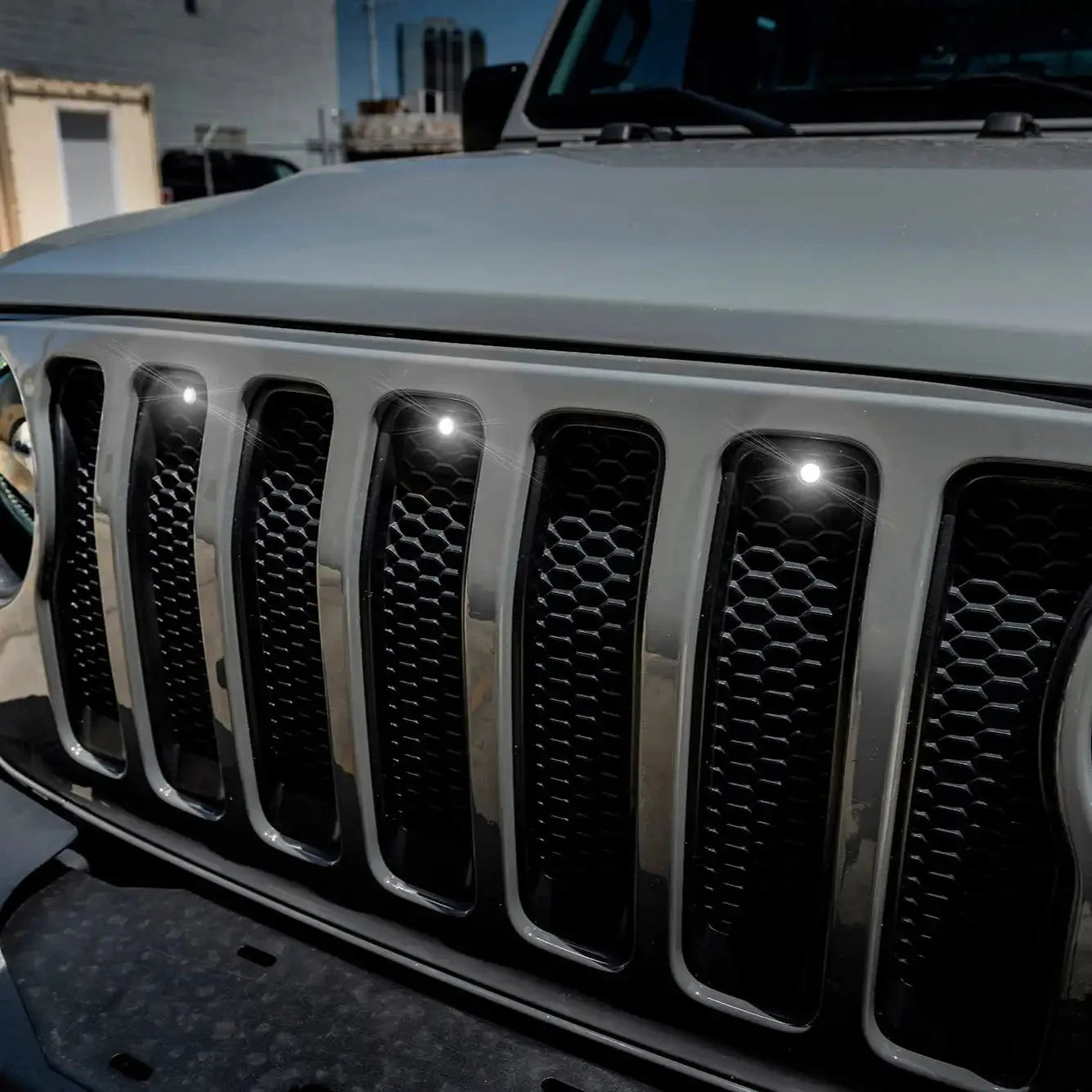 ORACLE Pre-Runner LED Grill Light Kit for Jeep Wrangler JL (2018-2023) by ORACLE Lighting