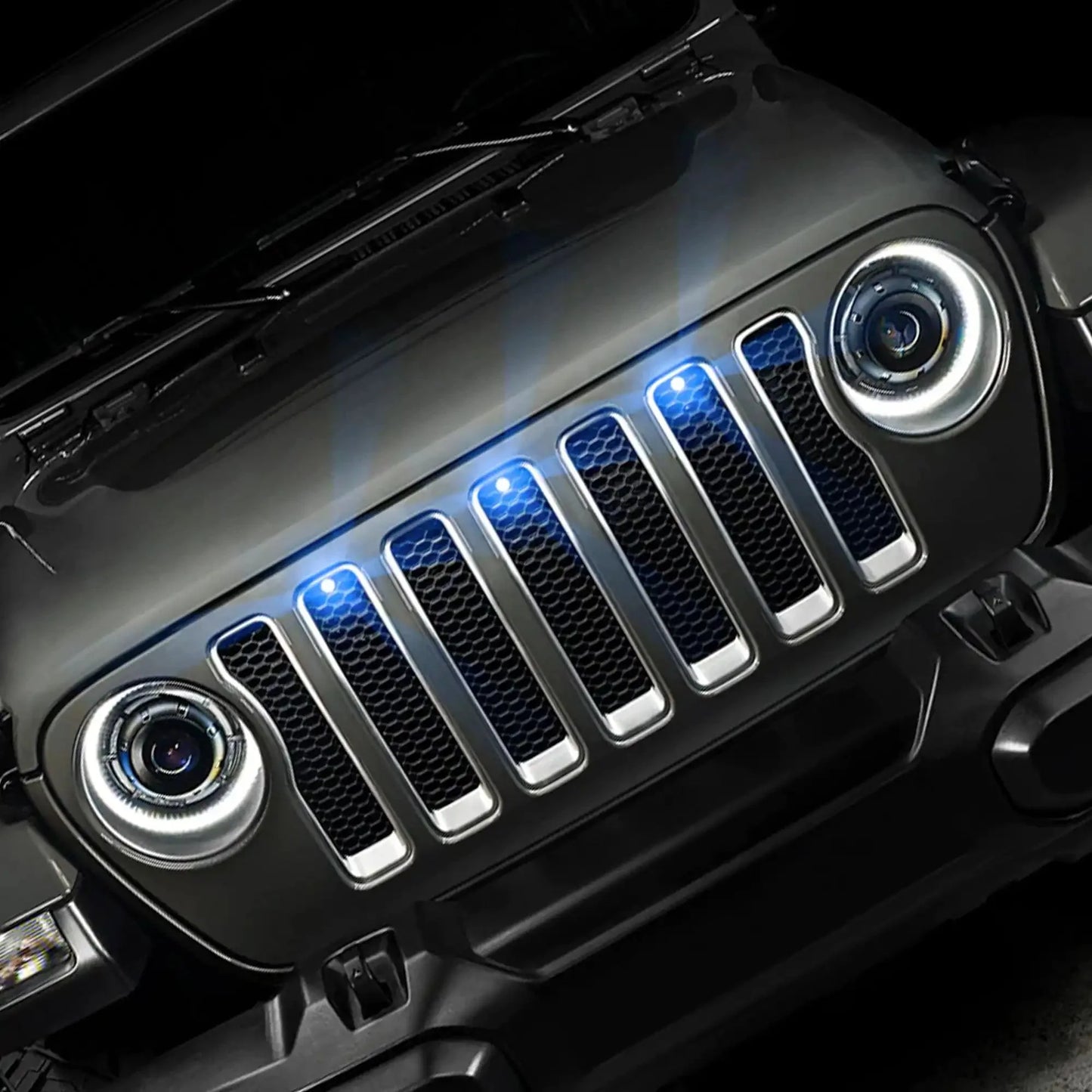 ORACLE Pre-Runner LED Grill Light Kit for Jeep Wrangler JL (2018-2023) by ORACLE Lighting