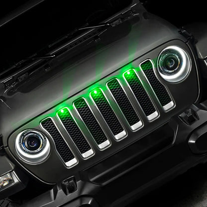ORACLE Pre-Runner LED Grill Light Kit for Jeep Wrangler JL (2018-2023) by ORACLE Lighting