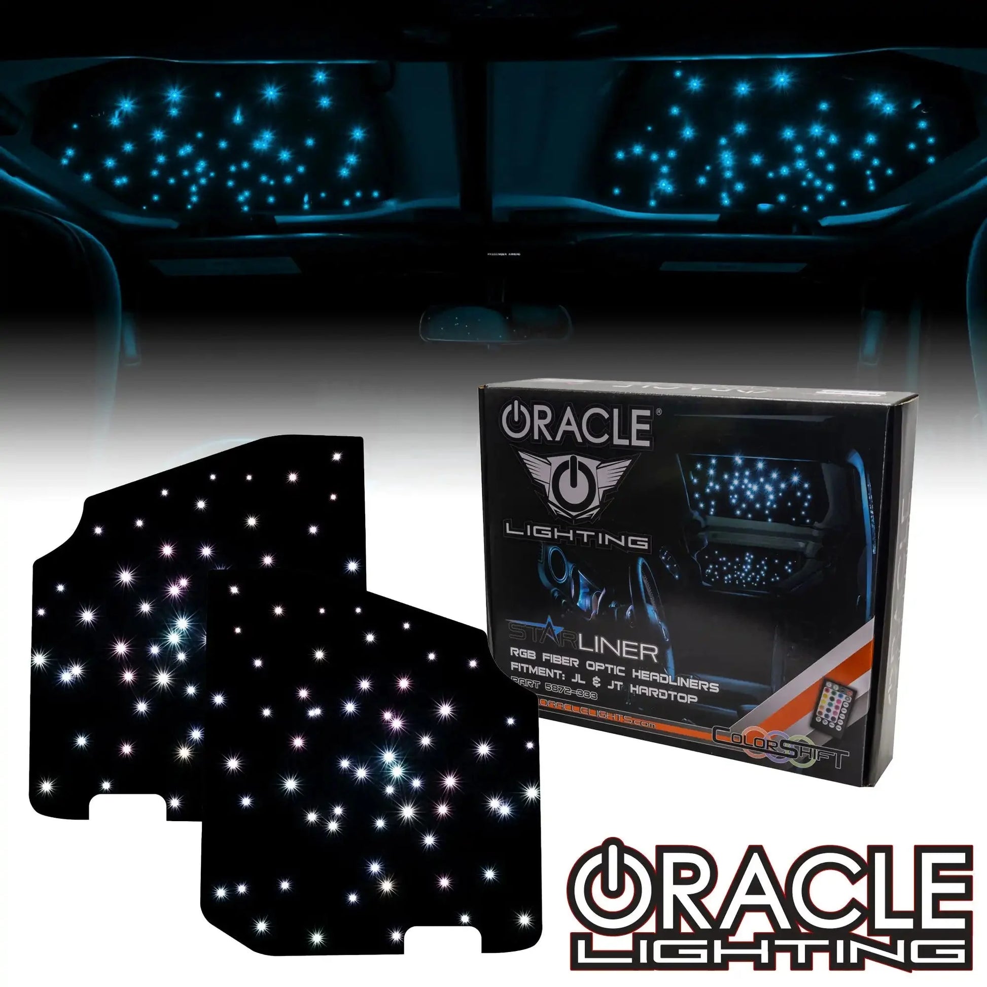 Jeep JL/JT StarLINER Fiber Optic Headliner | ORACLE ColorSHIFT by ORACLE Lighting