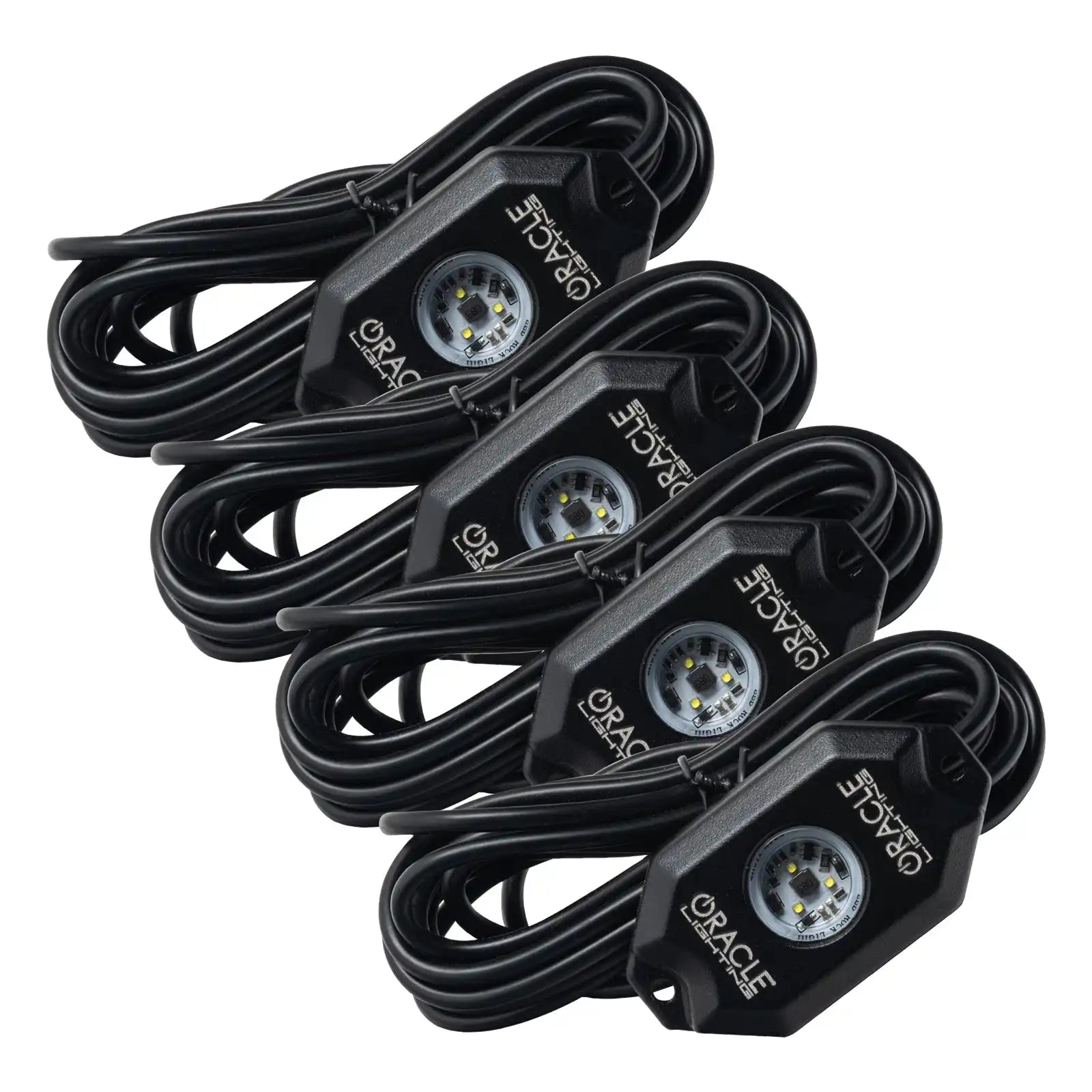 ORACLE Lighting White Underbody Wheel Well Rock Light Kit - 4 Piece by ORACLE Lighting