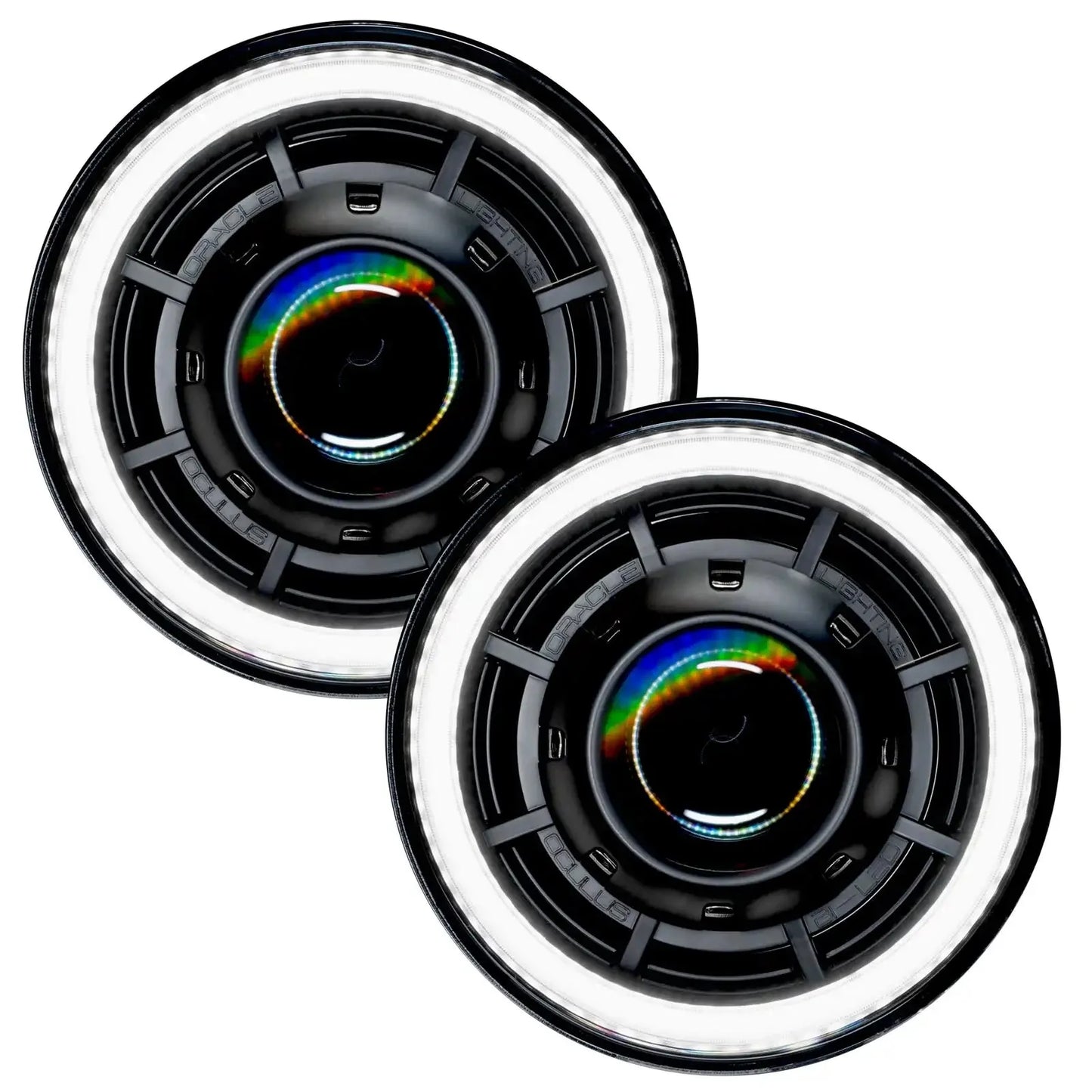 ORACLE Lighting Oculus™ 7" Bi-LED Projector Headlights for Jeep Wrangler JK by ORACLE Lighting