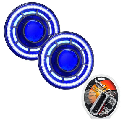 ORACLE Lighting Oculus™ 7" ColorSHIFT Bi-LED Projector Headlights for Jeep Wrangler JK by ORACLE Lighting