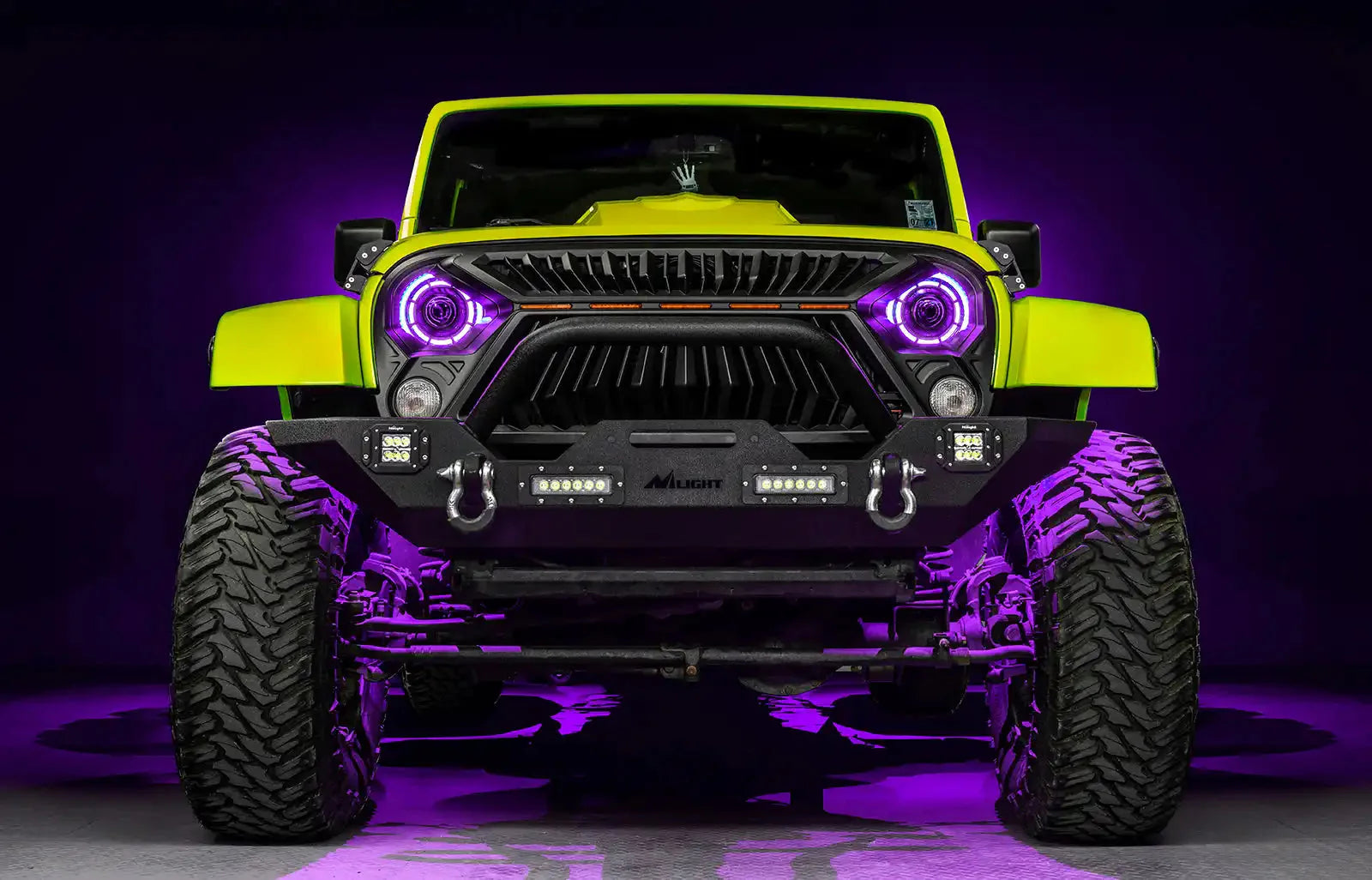 ORACLE Lighting Oculus™ 7" ColorSHIFT Bi-LED Projector Headlights for Jeep Wrangler JK by ORACLE Lighting