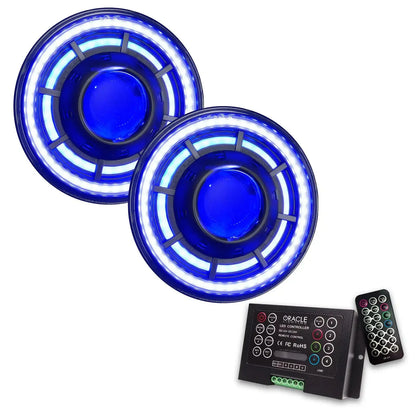ORACLE Lighting Oculus™ 7" ColorSHIFT Bi-LED Projector Headlights for Jeep Wrangler JK by ORACLE Lighting