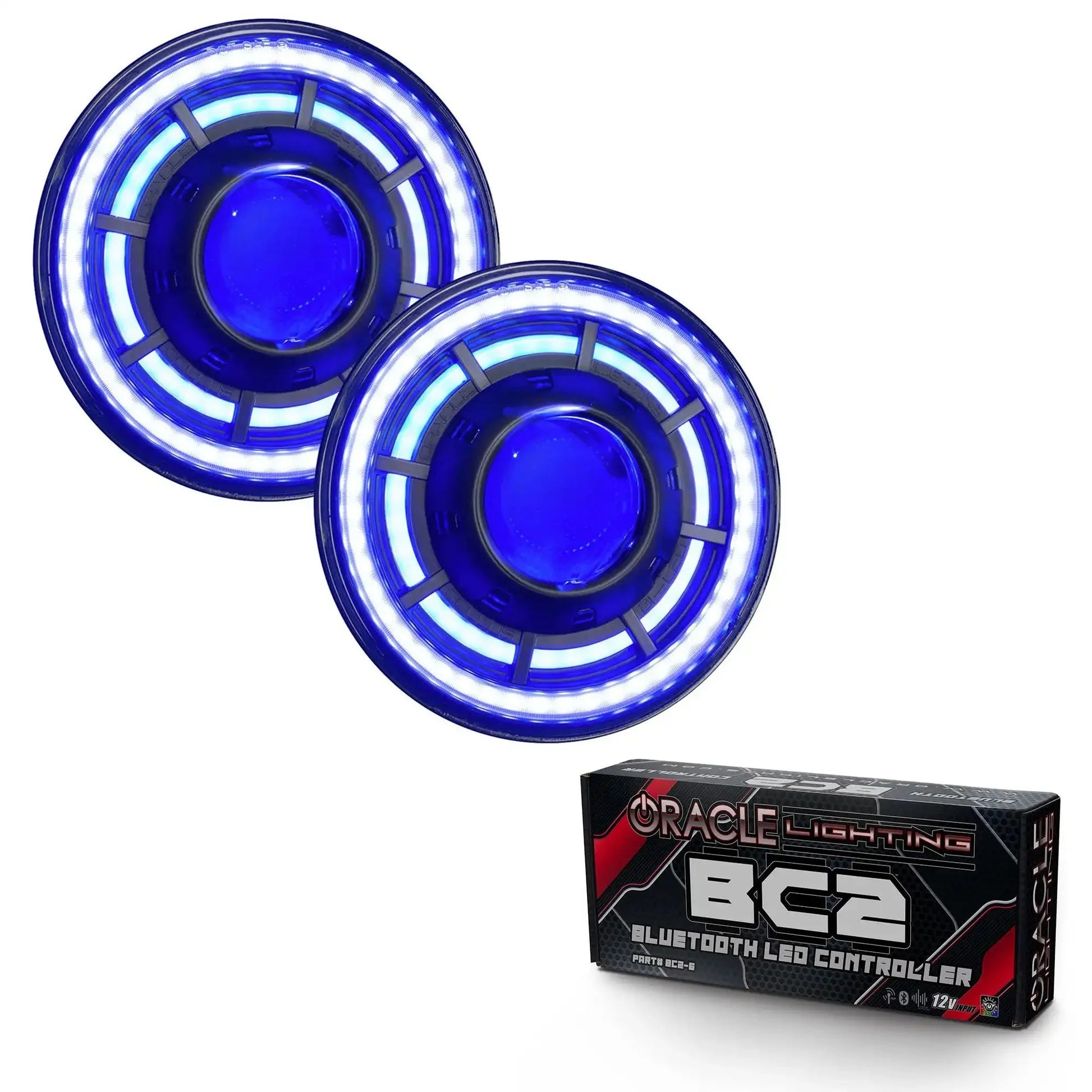 ORACLE Lighting Oculus™ 7" ColorSHIFT Bi-LED Projector Headlights for Jeep Wrangler JK by ORACLE Lighting