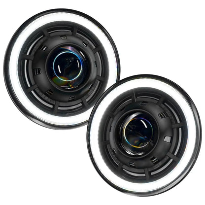 ORACLE Lighting Oculus™ 7" Switchback Bi-LED Projector Headlights for Jeep Wrangler JK by ORACLE Lighting