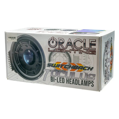 ORACLE Lighting Oculus™ 7" Switchback Bi-LED Projector Headlights for Jeep Wrangler JK by ORACLE Lighting
