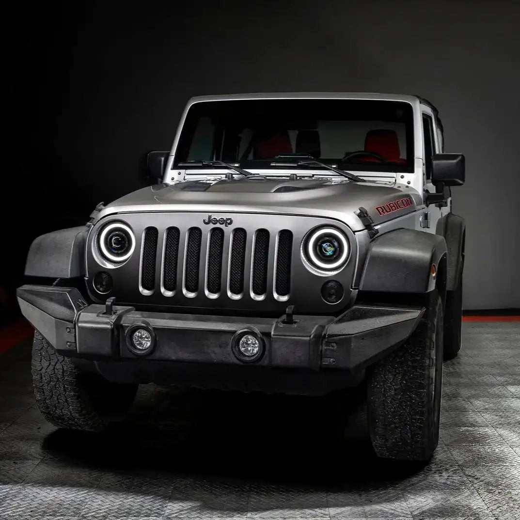 ORACLE Lighting Oculus™ 7" Switchback Bi-LED Projector Headlights for Jeep Wrangler JK by ORACLE Lighting