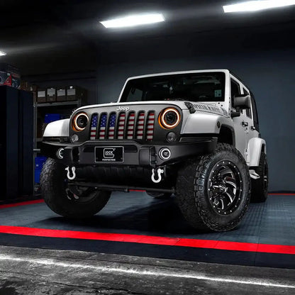 ORACLE Lighting Oculus™ 7" Switchback Bi-LED Projector Headlights for Jeep Wrangler JK by ORACLE Lighting