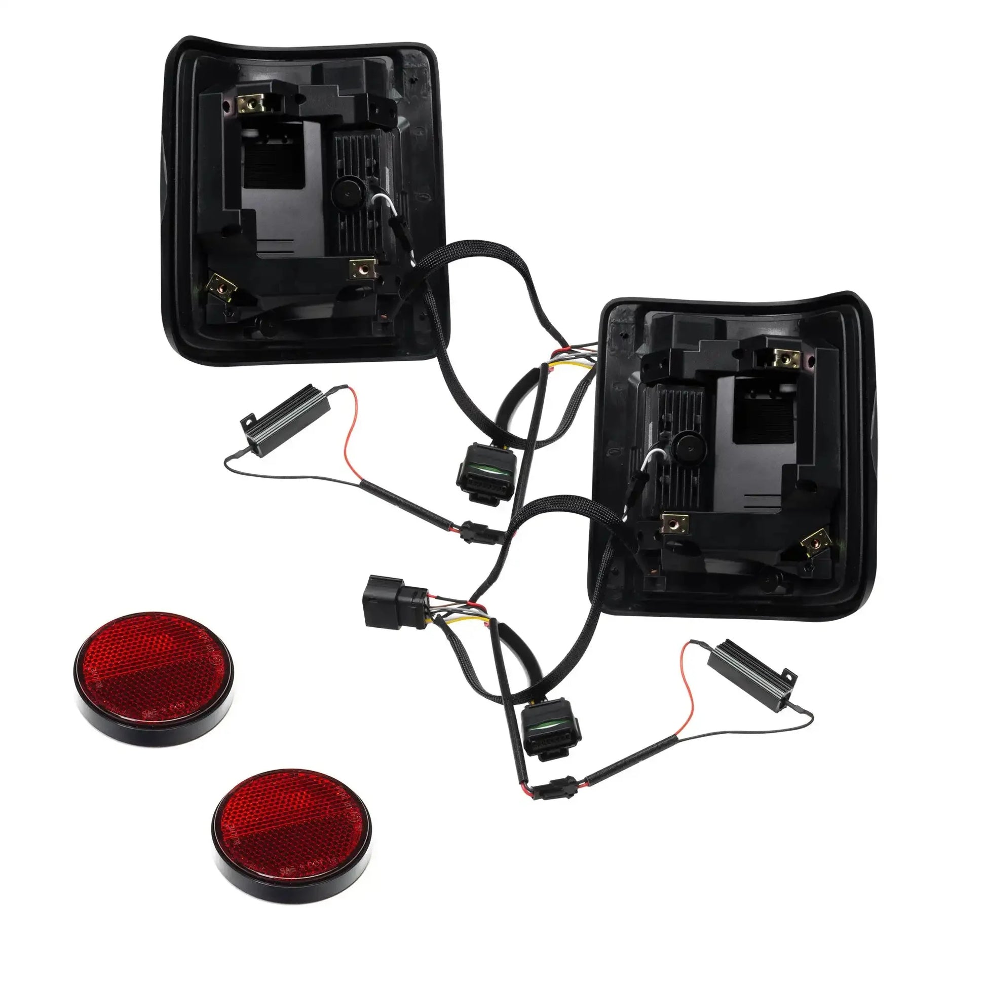 V2 | Flush Mount LED Tail Lights for Jeep Wrangler JL | Low-Profile | Plug-and-Play by ORACLE Lighting