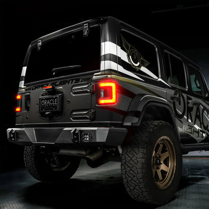 V2 | Flush Mount LED Tail Lights for Jeep Wrangler JL | Low-Profile | Plug-and-Play by ORACLE Lighting