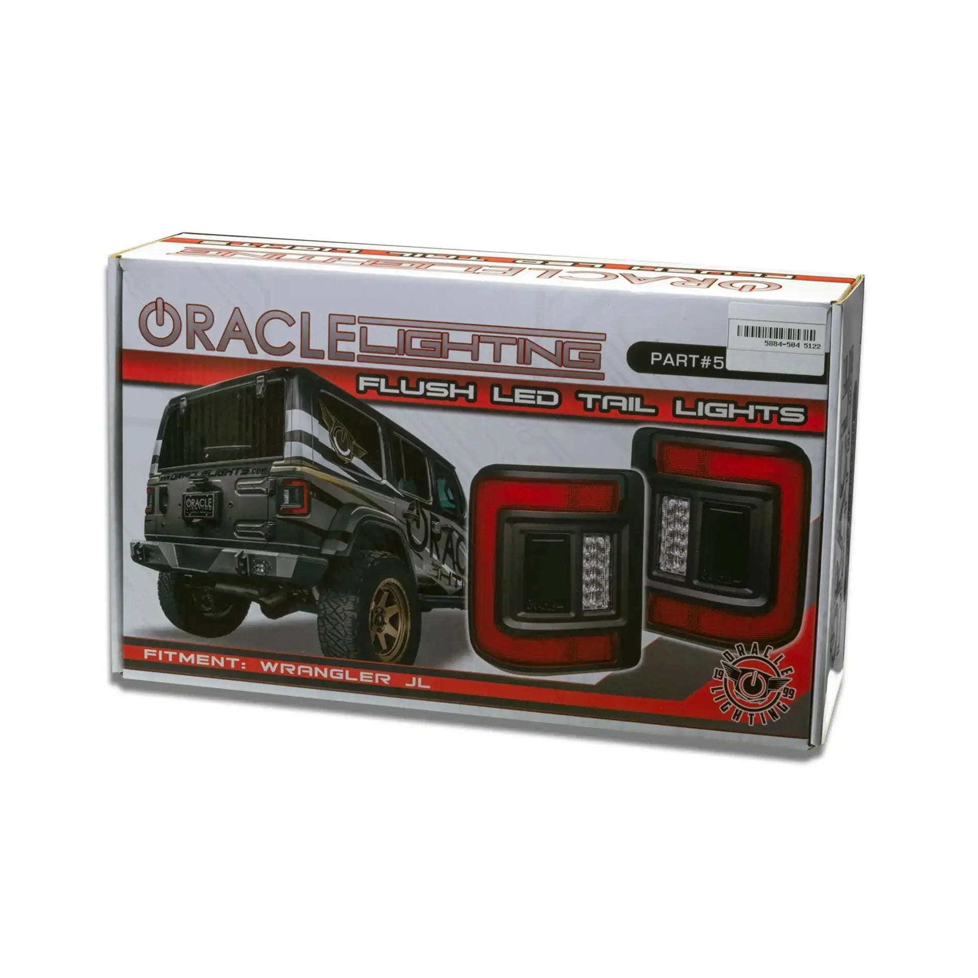 V2 | Flush Mount LED Tail Lights for Jeep Wrangler JL | Low-Profile | Plug-and-Play by ORACLE Lighting