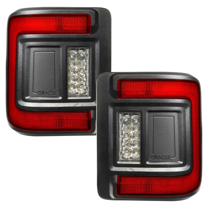 V2 | Flush Mount LED Tail Lights for Jeep Wrangler JL | Low-Profile | Plug-and-Play by ORACLE Lighting
