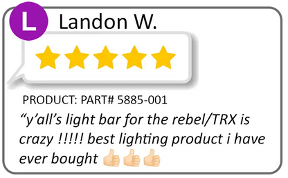 2019-2025 RAM Rebel/TRX/RHO Front Bumper Flush LED Light Bar | 100W 12,000 Lumens by ORACLE Lighting