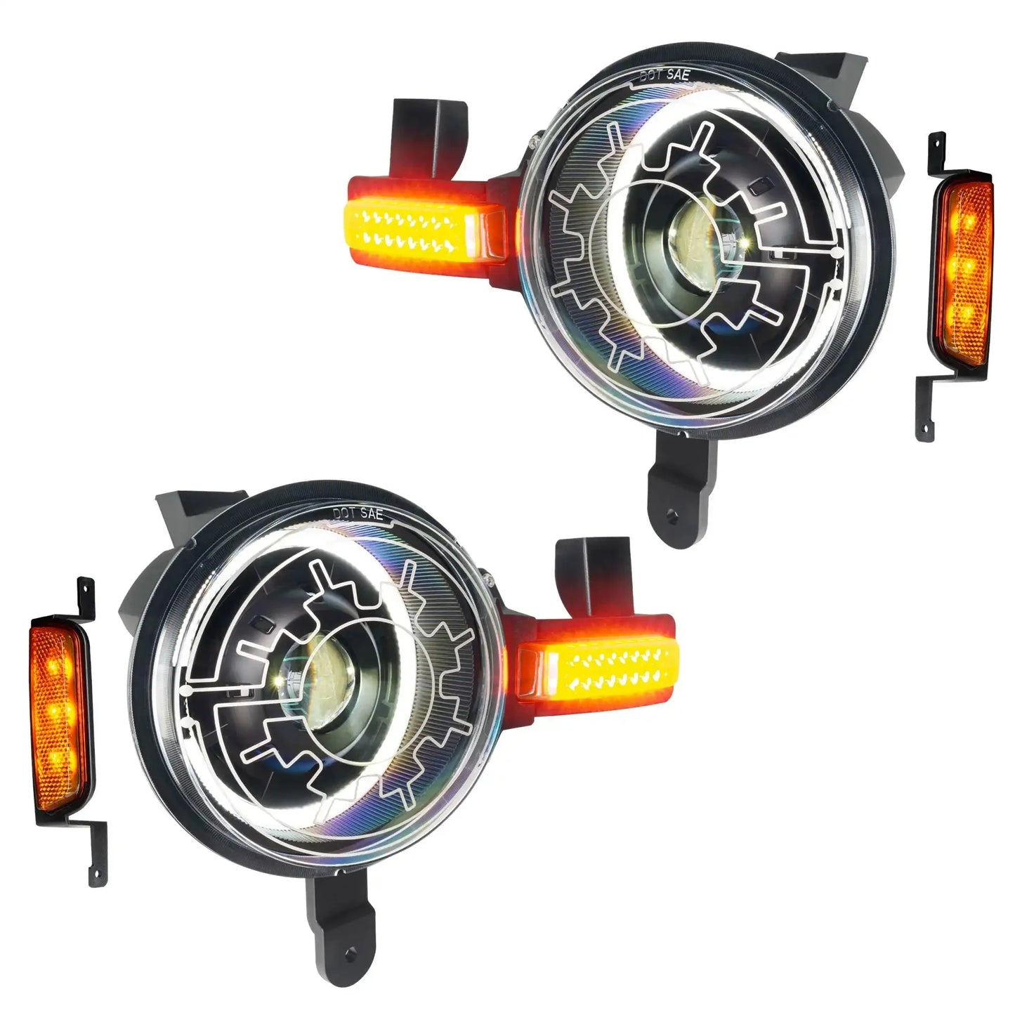 ORACLE Lighting Oculus™ Bi-LED Projector Headlights for 2021+ Ford Bronco - Heated Lens by ORACLE Lighting