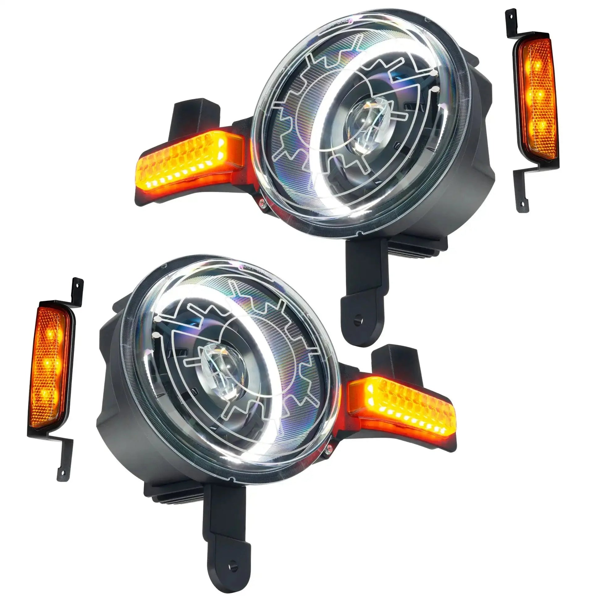 ORACLE Lighting Oculus™ Bi-LED Projector Headlights for 2021+ Ford Bronco - Heated Lens by ORACLE Lighting