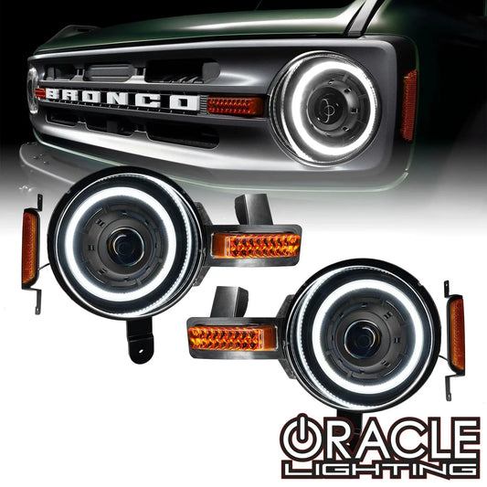 ORACLE Lighting Oculus™ Bi-LED Projector Headlights for 2021+ Ford Bronco by ORACLE Lighting