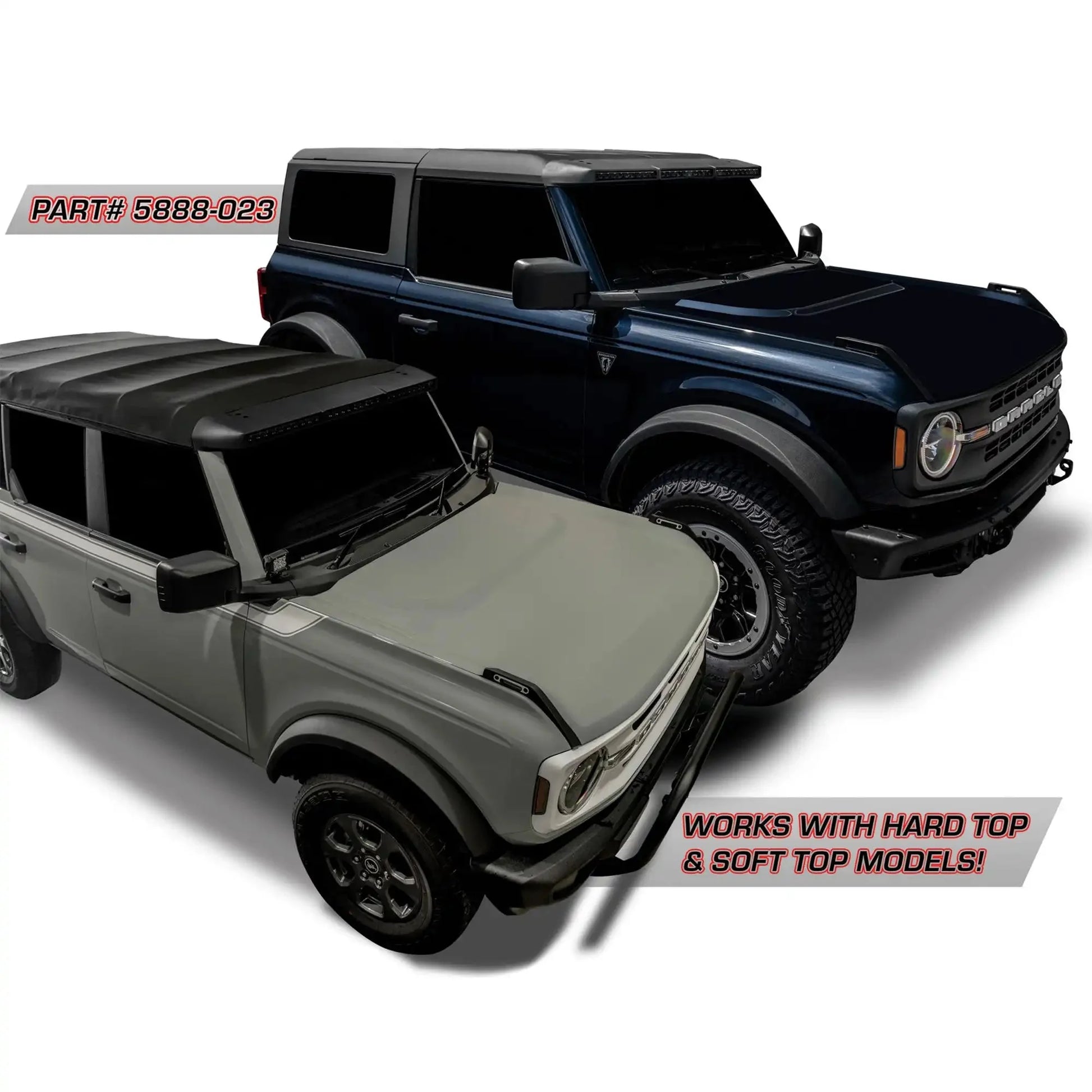 Ford Bronco Integrated Roof LED Light Bar | ORACLE 18,000 Lumens 240W by ORACLE Lighting
