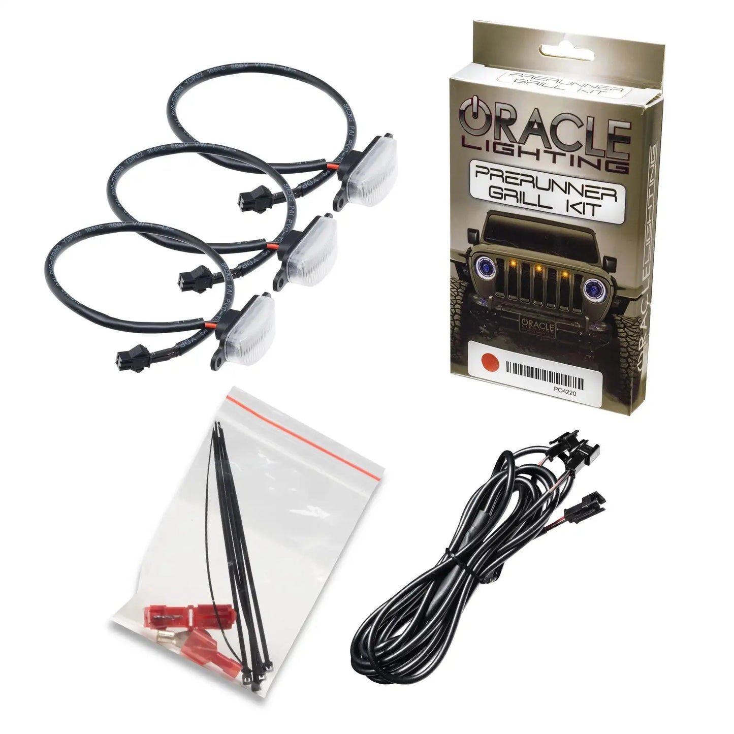 Universal Pre-Runner Style LED Grill Light Kit (New Style) by ORACLE Lighting