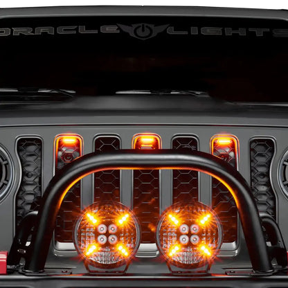 Universal Pre-Runner Style LED Grill Light Kit (New Style) by ORACLE Lighting