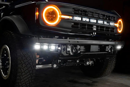ORACLE Lighting 2021-2025 Ford Bronco ColorSHIFT Headlight Halo Kit w/DRL Bar - Base Headlights by ORACLE Lighting