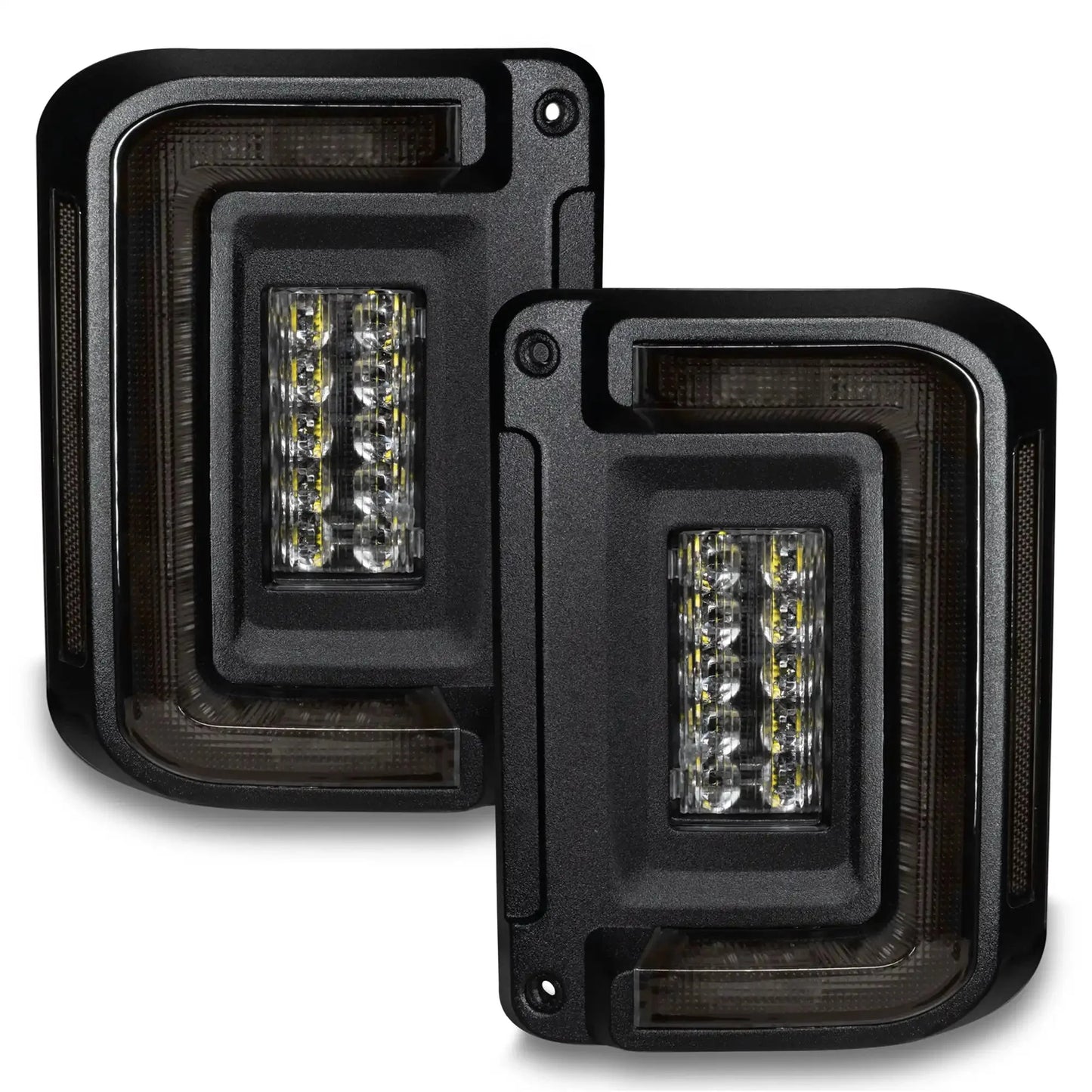 V2 | 2007-2017 Jeep Wrangler JK Flush Mount LED Tail Lights | Low-Profile Trail Protection by ORACLE Lighting