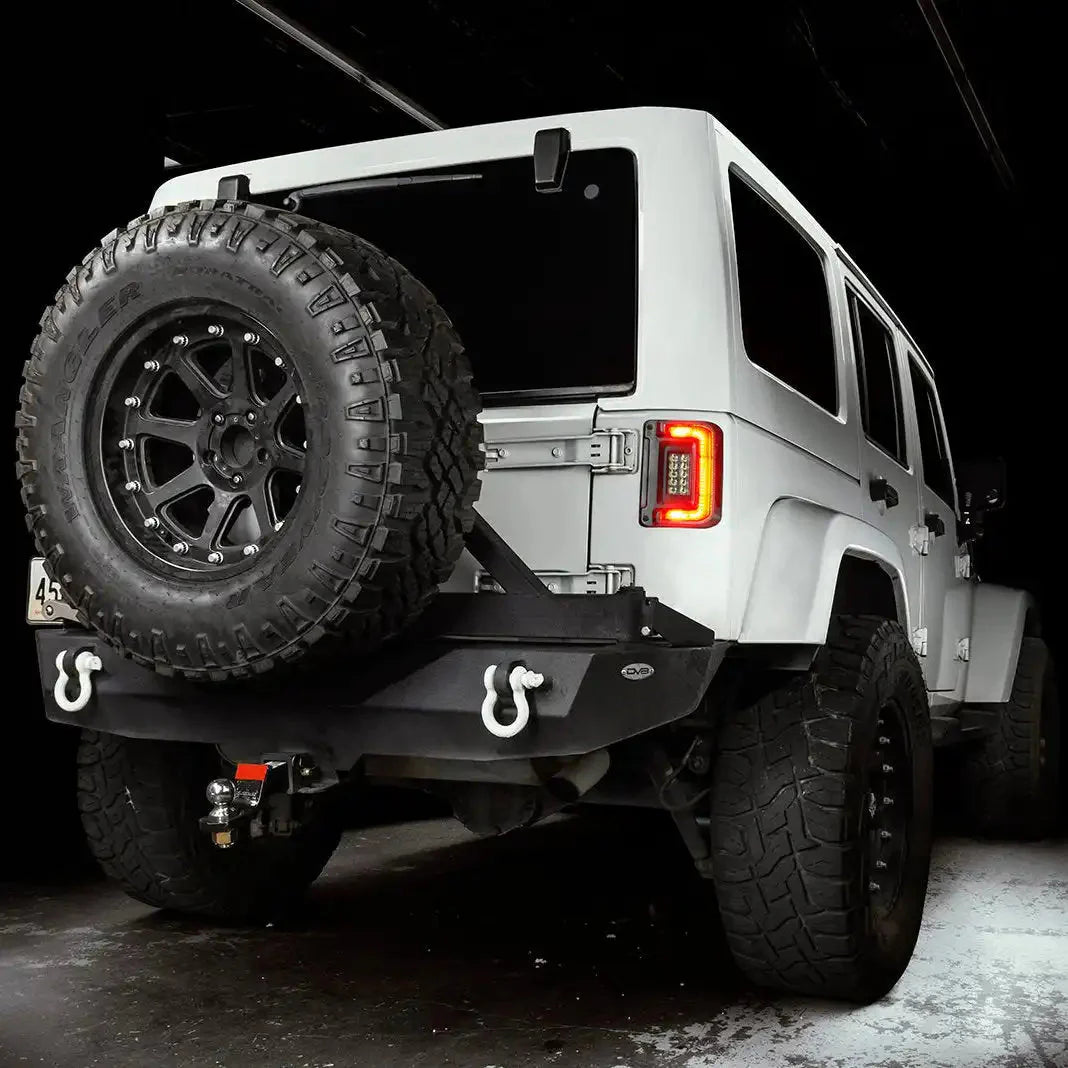V2 | 2007-2017 Jeep Wrangler JK Flush Mount LED Tail Lights | Low-Profile Trail Protection by ORACLE Lighting