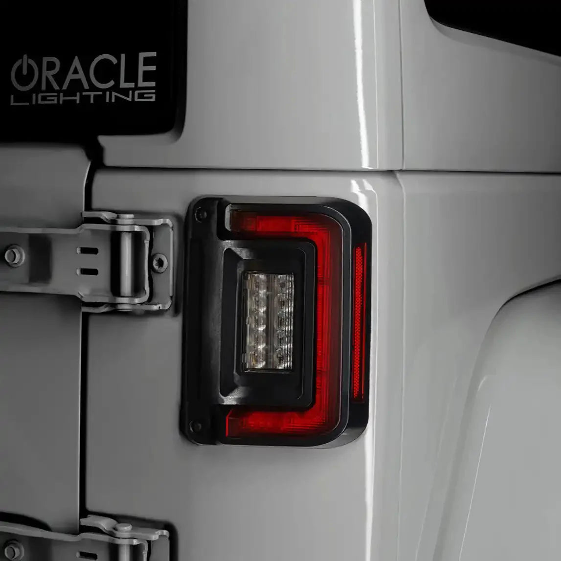 V2 | 2007-2017 Jeep Wrangler JK Flush Mount LED Tail Lights | Low-Profile Trail Protection by ORACLE Lighting