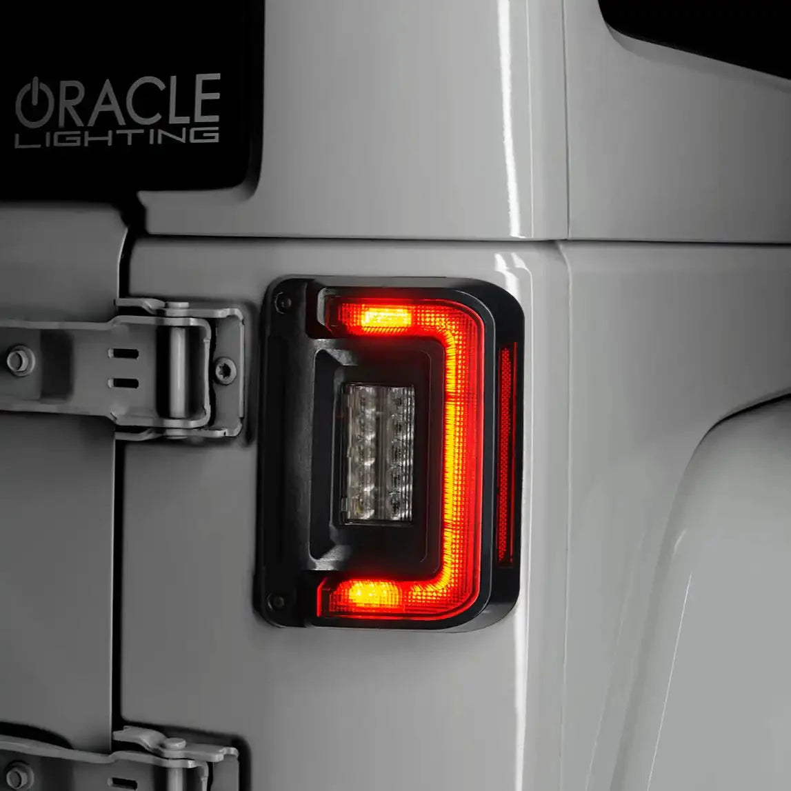 V2 | 2007-2017 Jeep Wrangler JK Flush Mount LED Tail Lights | Low-Profile Trail Protection by ORACLE Lighting