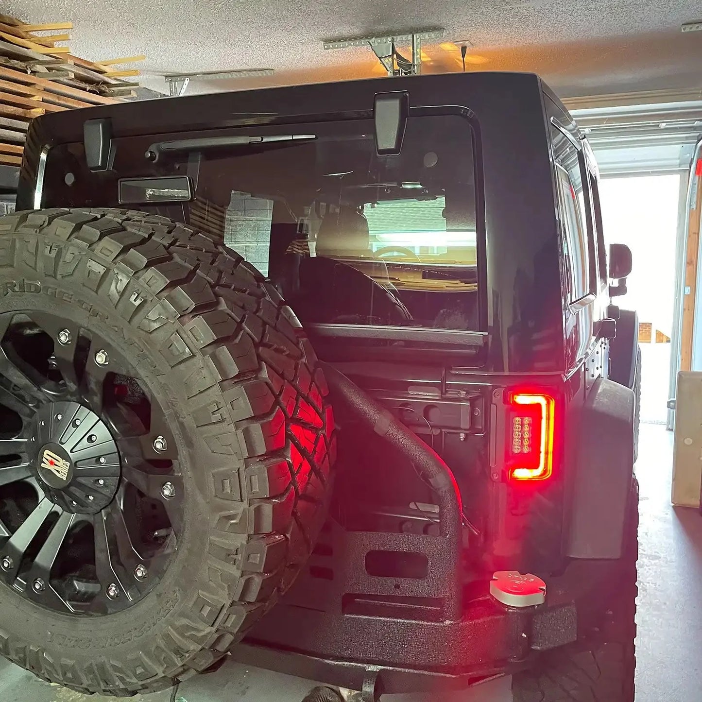 V2 | 2007-2017 Jeep Wrangler JK Flush Mount LED Tail Lights | Low-Profile Trail Protection by ORACLE Lighting