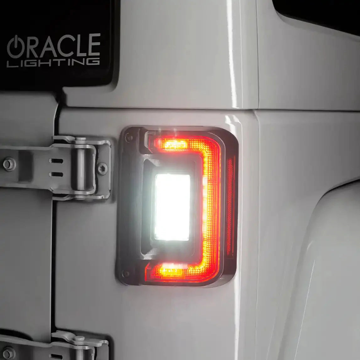 V2 | 2007-2017 Jeep Wrangler JK Flush Mount LED Tail Lights | Low-Profile Trail Protection by ORACLE Lighting