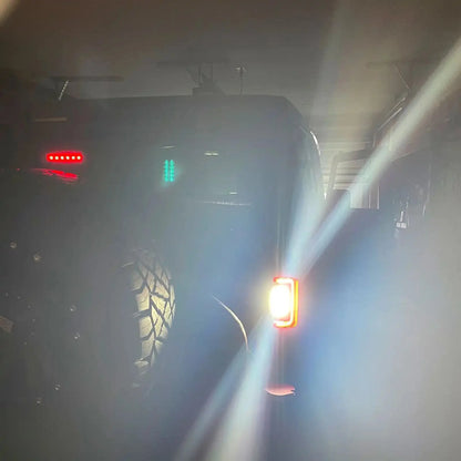 V2 | 2007-2017 Jeep Wrangler JK Flush Mount LED Tail Lights | Low-Profile Trail Protection by ORACLE Lighting