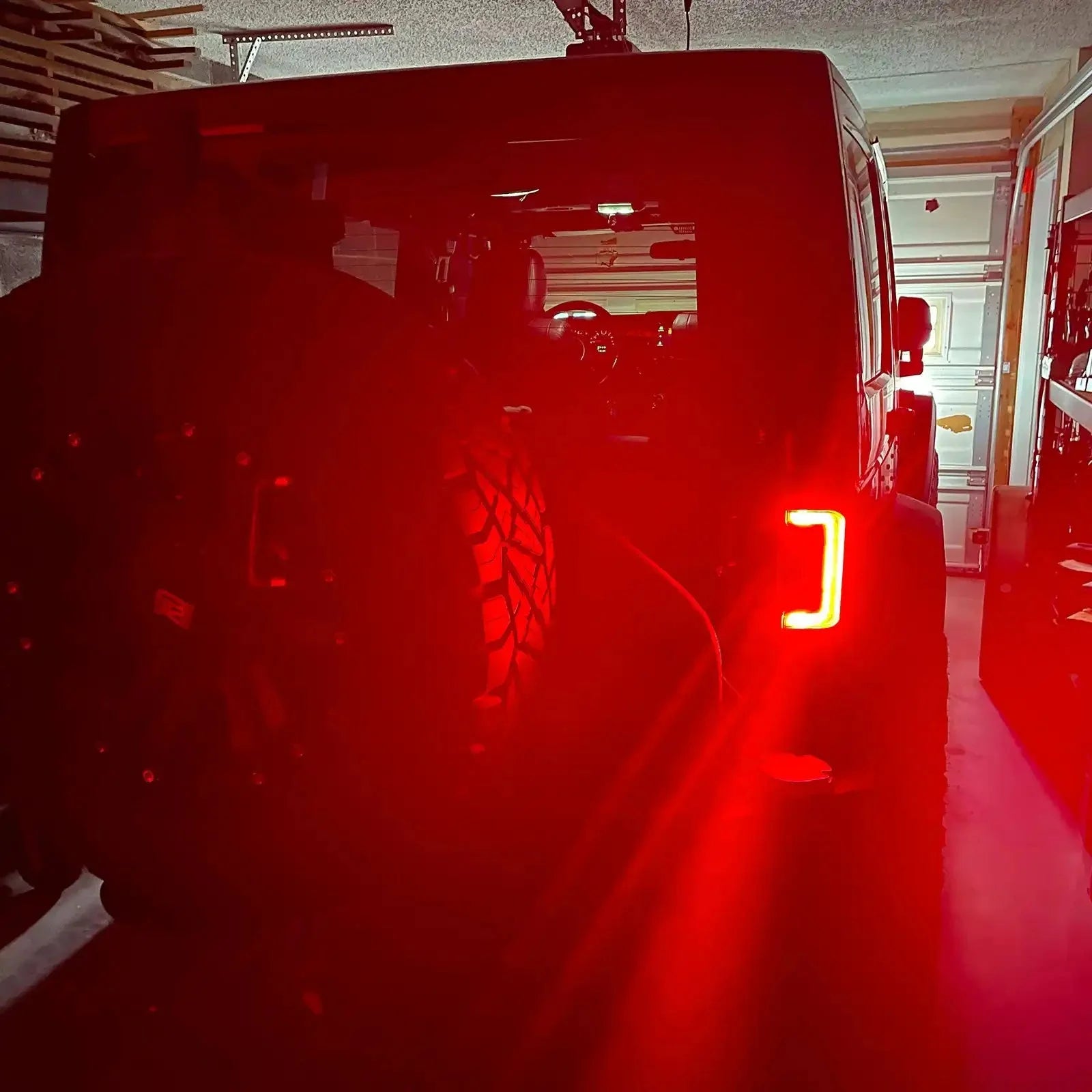 V2 | 2007-2017 Jeep Wrangler JK Flush Mount LED Tail Lights | Low-Profile Trail Protection by ORACLE Lighting